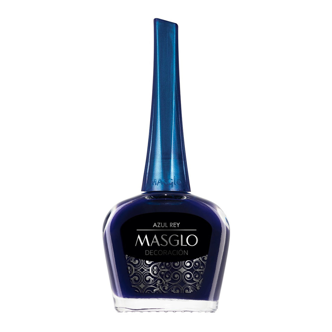 Esmalte MASGLO DECORACIÓN - Azul Rey 13.5 ml