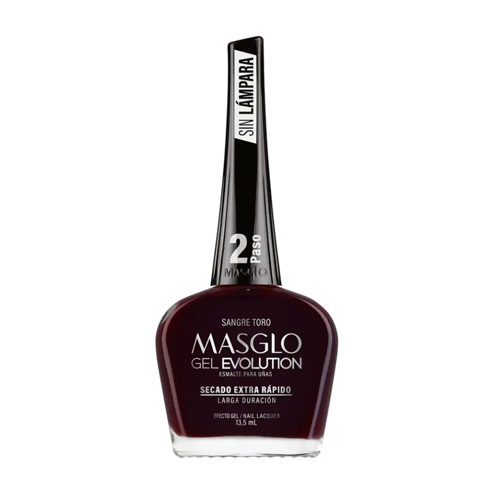 Esmalte MASGLO GEL EVOLUTION - Sangre Toro 13.5 ml