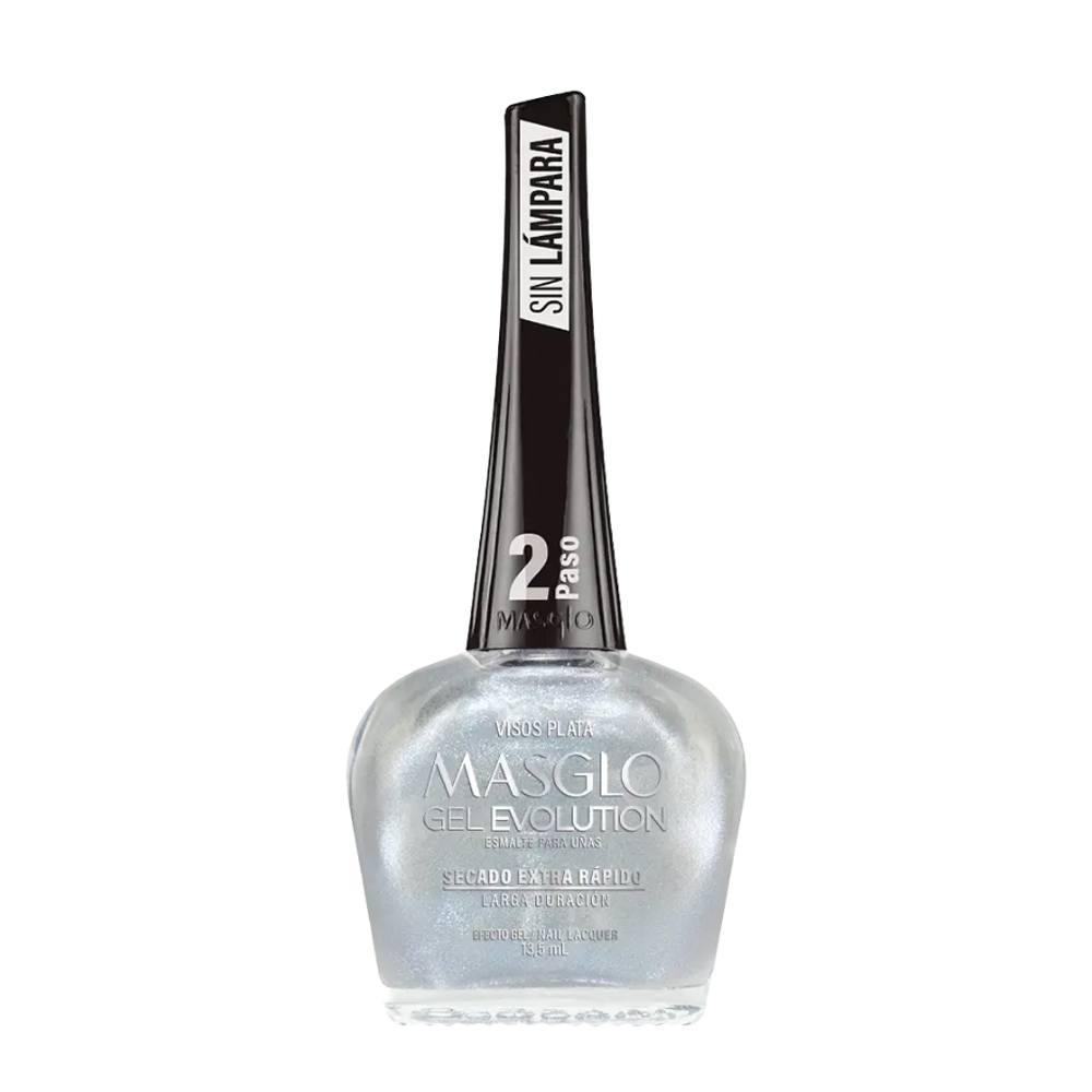 Esmalte MASGLO GEL EVOLUTION - Visos Plata 13.5 ml