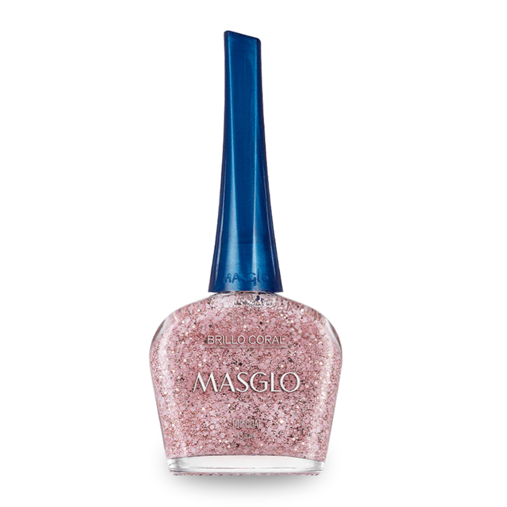 Esmalte MASGLO Brillo Coral 13.5 ml